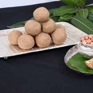 Kadalekai Unde (Powdered) Powdered Peanut Jaggery Laddu (150 gm)