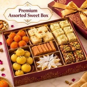 Premium Assorted Sweet Boxes (500 gms)