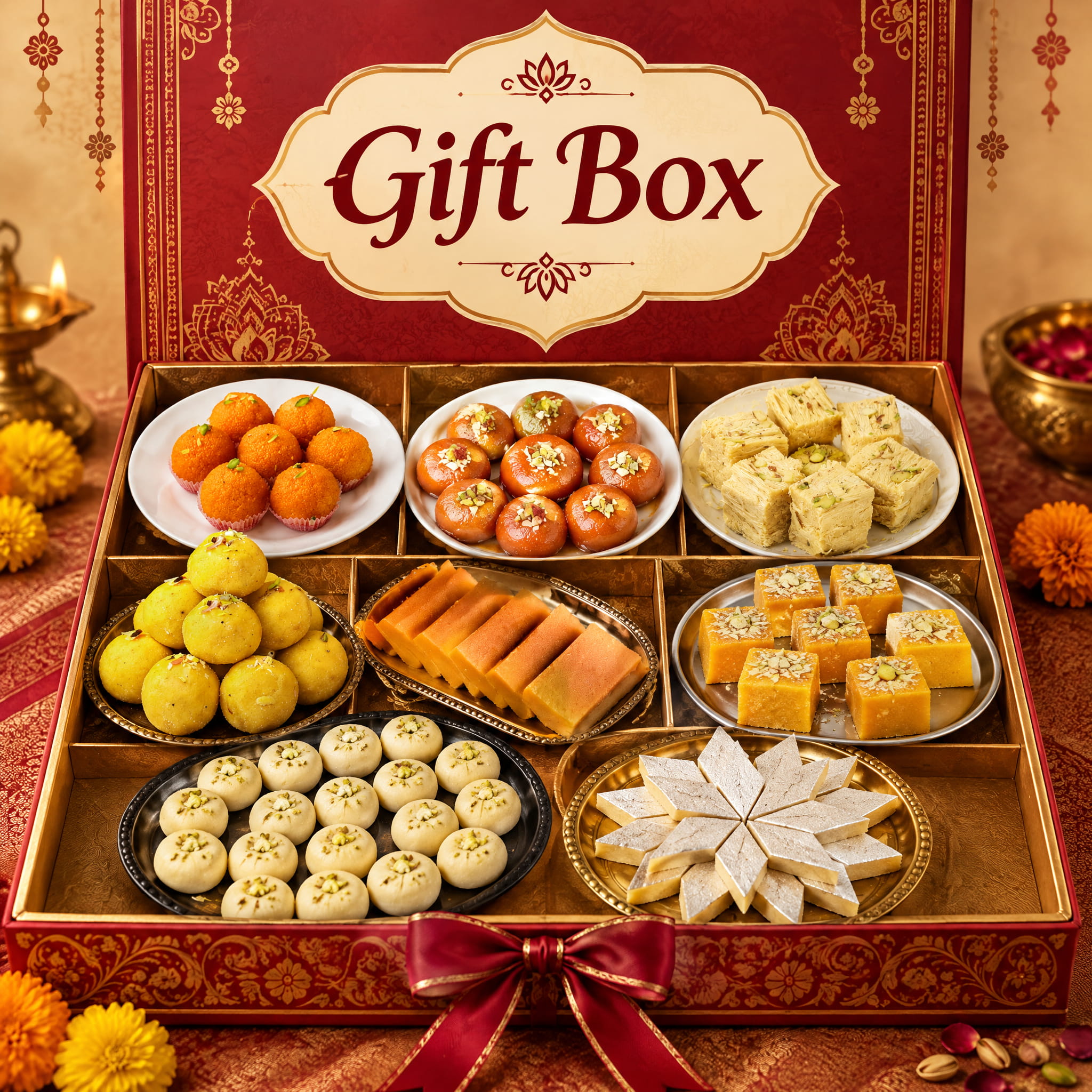 Assorted Sweet Box (250 gms)